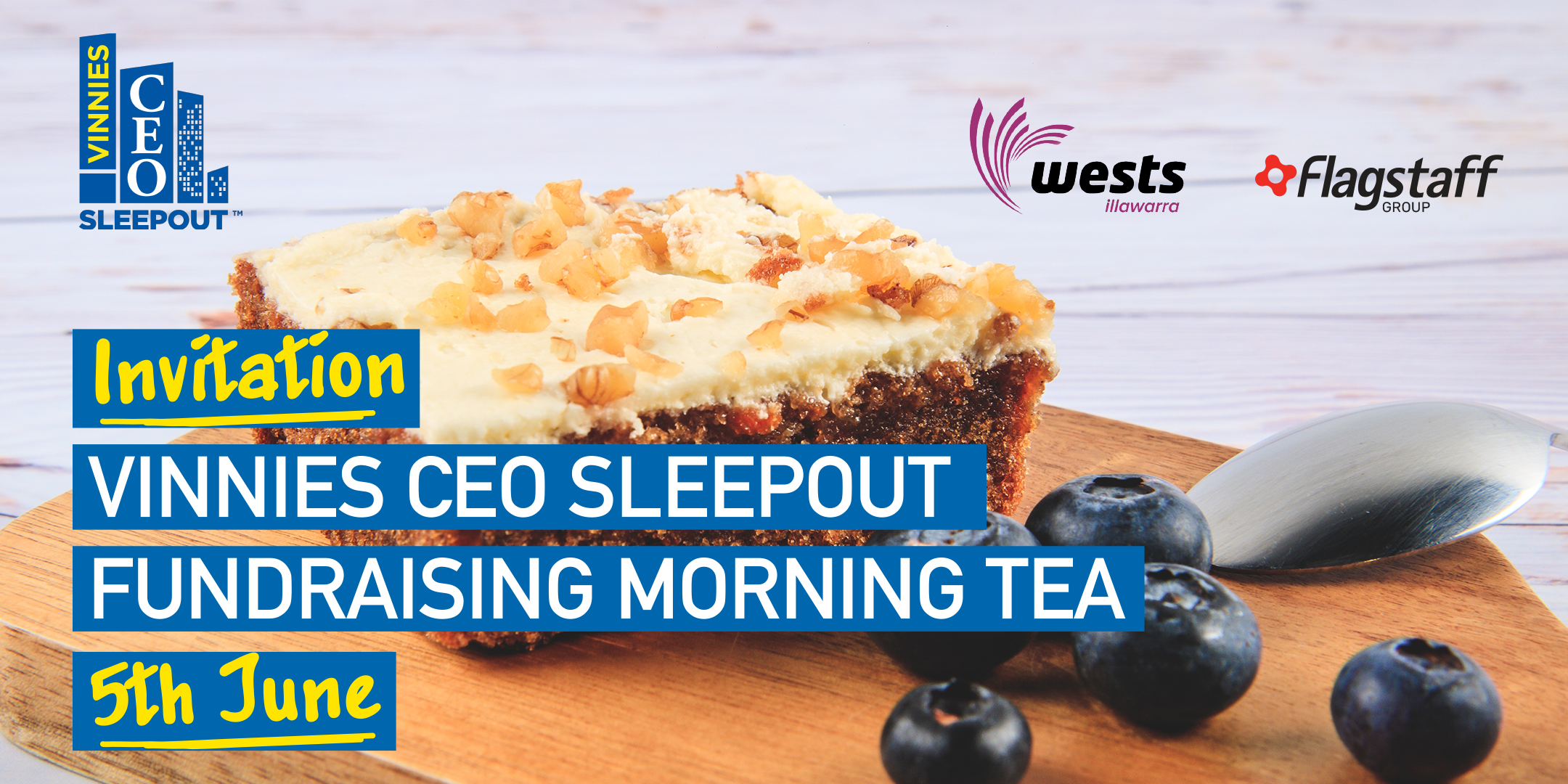 Vinnies CEO Sleepout Fundraising Morning Tea